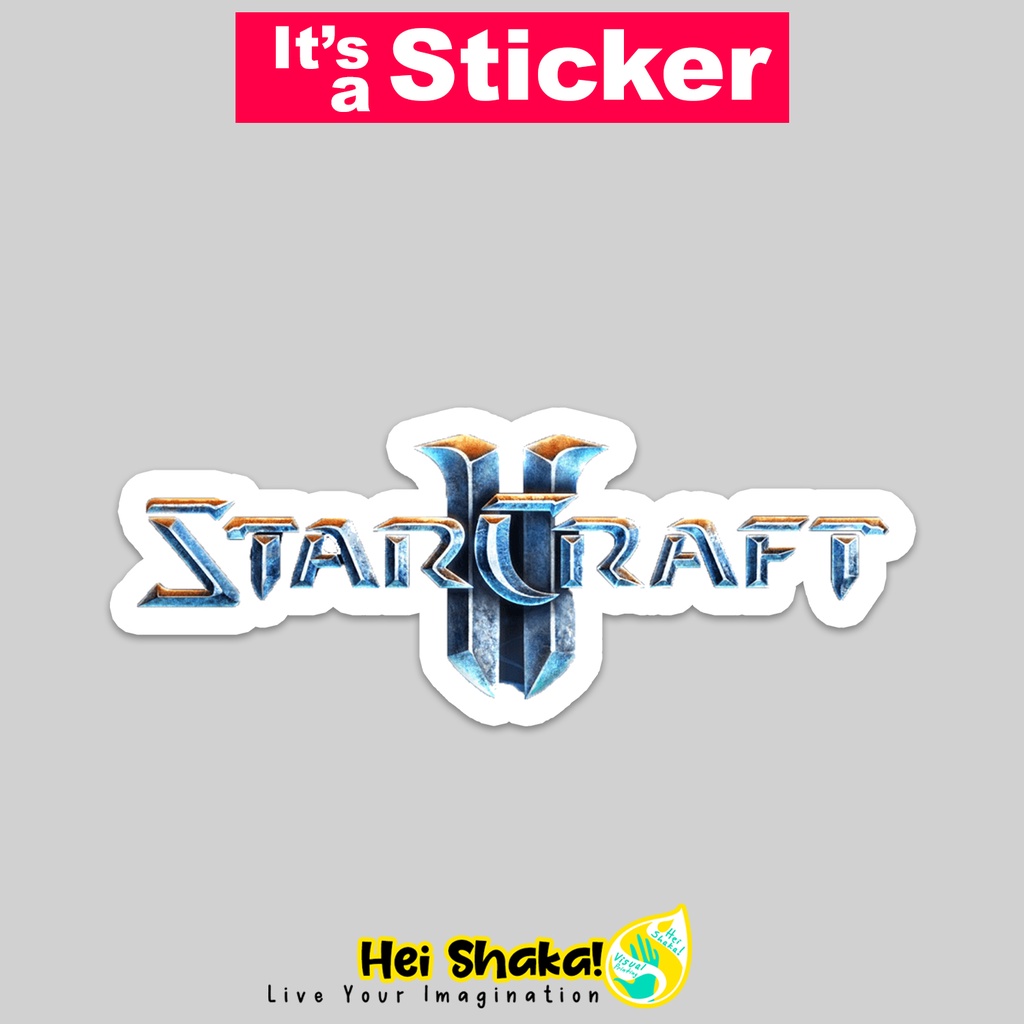 

Stiker Starcraft 2 Sticker Gamer Tempelan Gaming Bahan Vinyl Anti Air