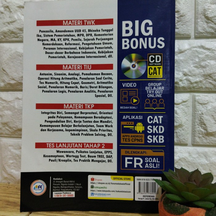 BUKU TES CPNS 2021 - PANDUAN RESMI BIDIK CPNS 2021