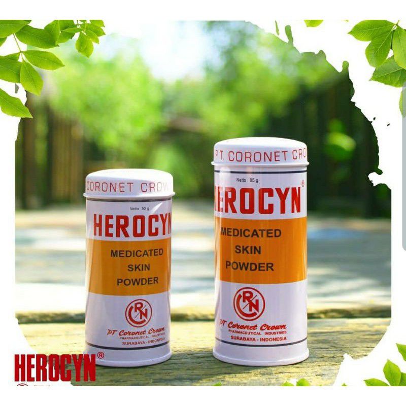 ✨LACIKOSME✨ HEROCYNBEDAK OBAT UNTUK KULIT - HEROCYN BABY POWDER BPOM