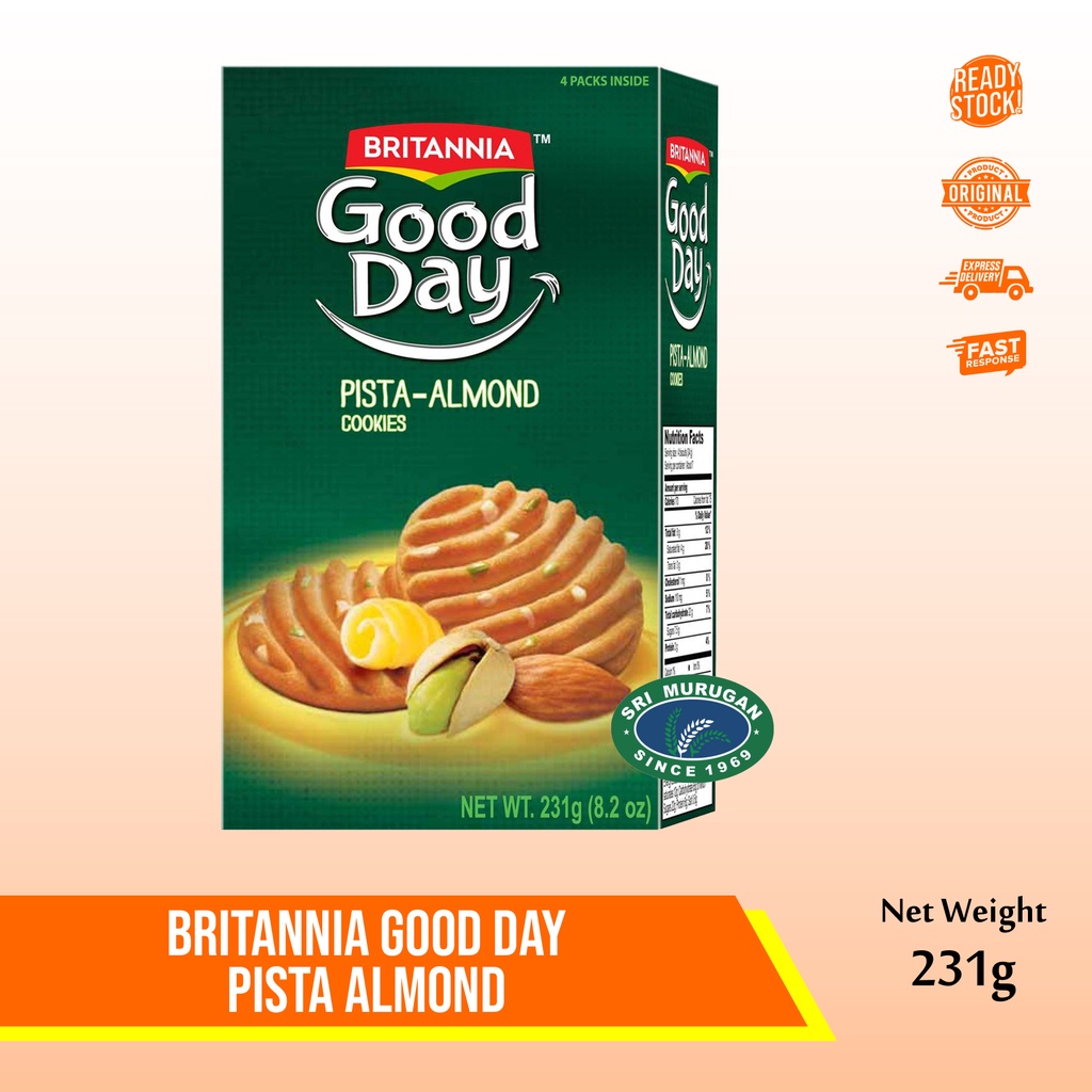 

GOOD DAY PISTA&ALMOND 231g