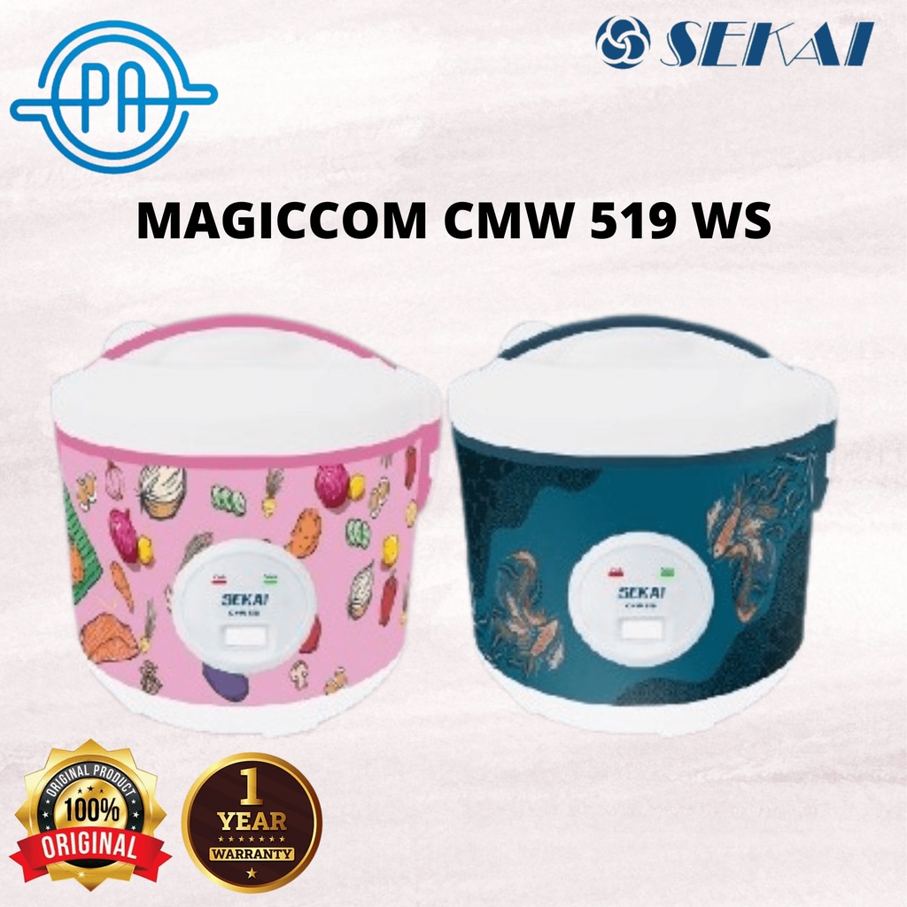 MAGIC COM RICE COOKER SEKAI CMW 519 WS / CMW5129 WS