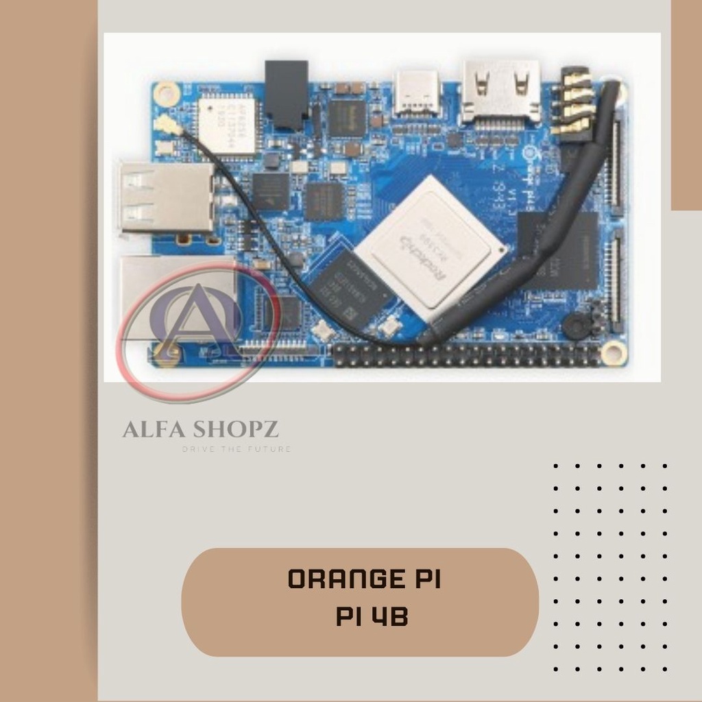ORANGE PI 4B - (4GB + 16GB EMMC built-in) ORANGE PI 4B MINI PC