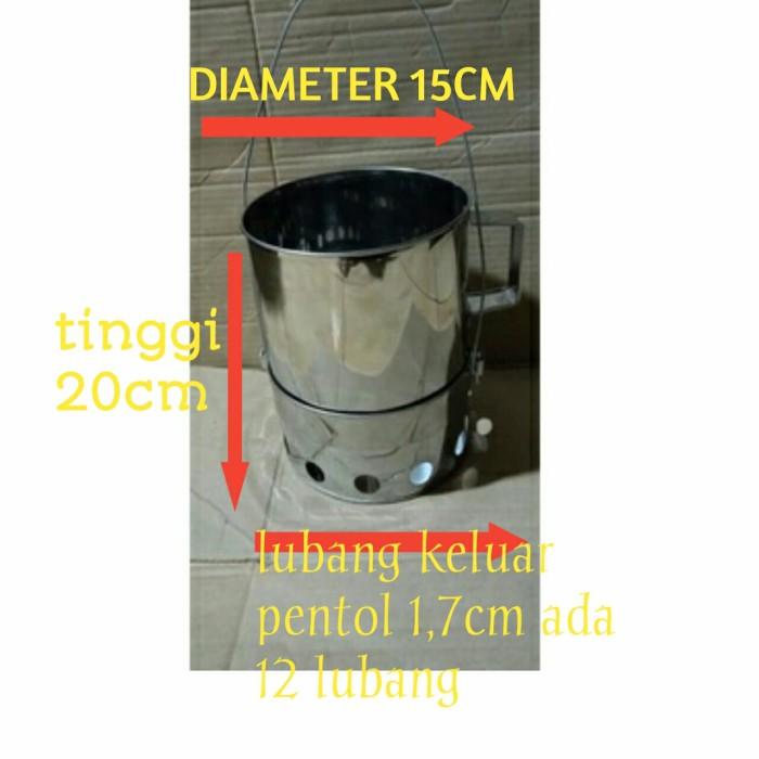 Terlaris Mesin Cetak Pentol Bakso Goreng Manual 12 Lubang Stainles Anti Karat