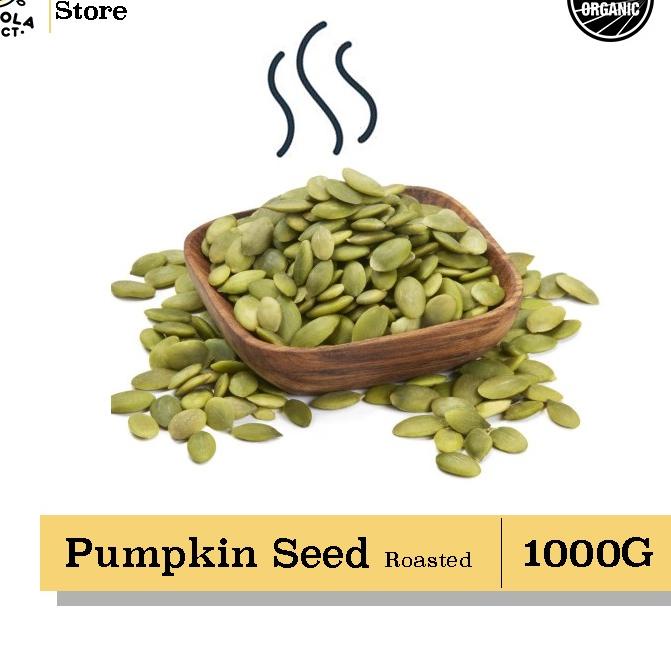 

☀ Granola Addict - Roasted Pumpkin Seed / Biji Labu Panggang 1000G / 1KG ✫