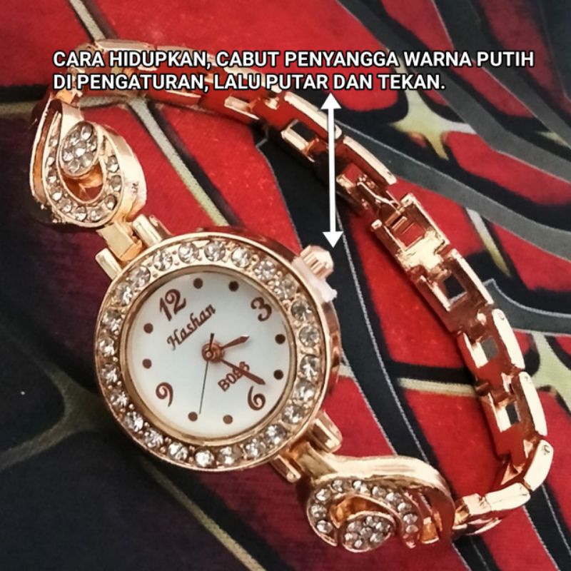 JAM WANITA MODEL RANTAI GOLD