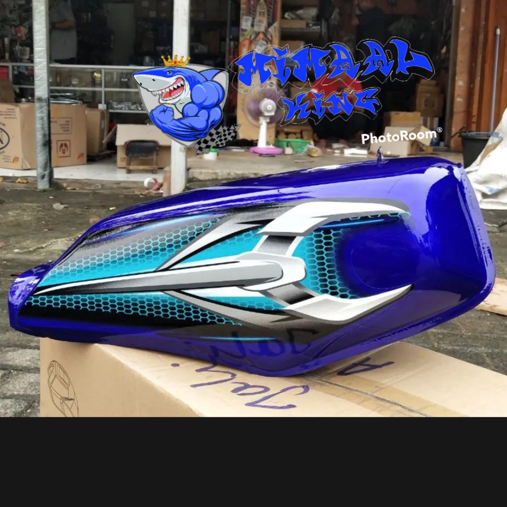 hanya tangki tengki rx king 2007 biru