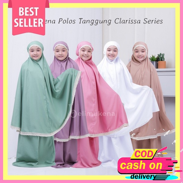 Mukena Anak Tania Kids By Fadira Bahan Rayon Adem 7 Tahun Mukena Anak Perempuan Karakter Mukenah Ana