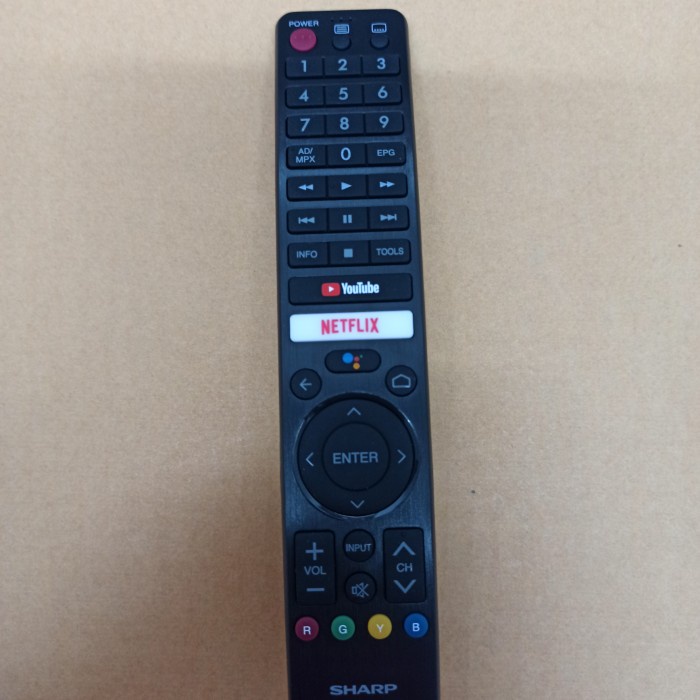 Discount Remot Android TV Sharp Androit Original /REMOTE TV LG/REMOTE TV SHARP/REMOTE TV POLYTRON