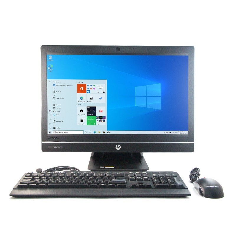 AIO MURAH HP PRO ONE 600 G1 WINDOWS 10 INTEL i5 RAM 8GB SSD 256GB LAYAR 21.5&quot; FULL HD ANTI GLARE