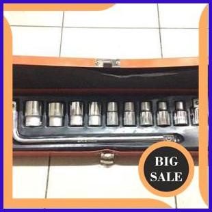 accessories Kunci Sok Sock Socket Set 11 Pcs GATE KUALITAS BAGUS 1F3BZ3