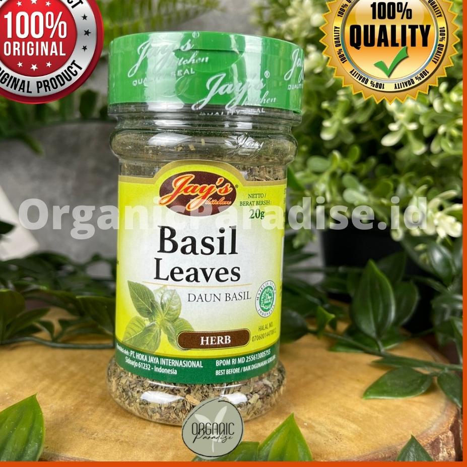 

Harga Miring Jay's Oregano / Basil / Parsley / Thyme / Rosemary Leaves / Herbs