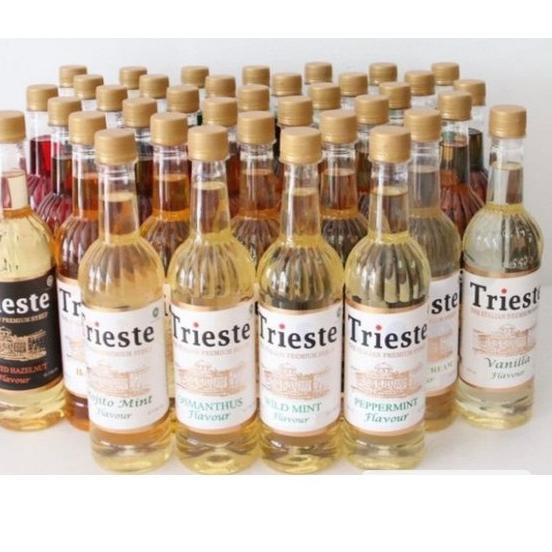 

☋ Trieste Italian Syrup 650mL - Coffee Syrup : Caramel, Vanila, Rum, Hazelnut, Irish Cream, Almond ✴