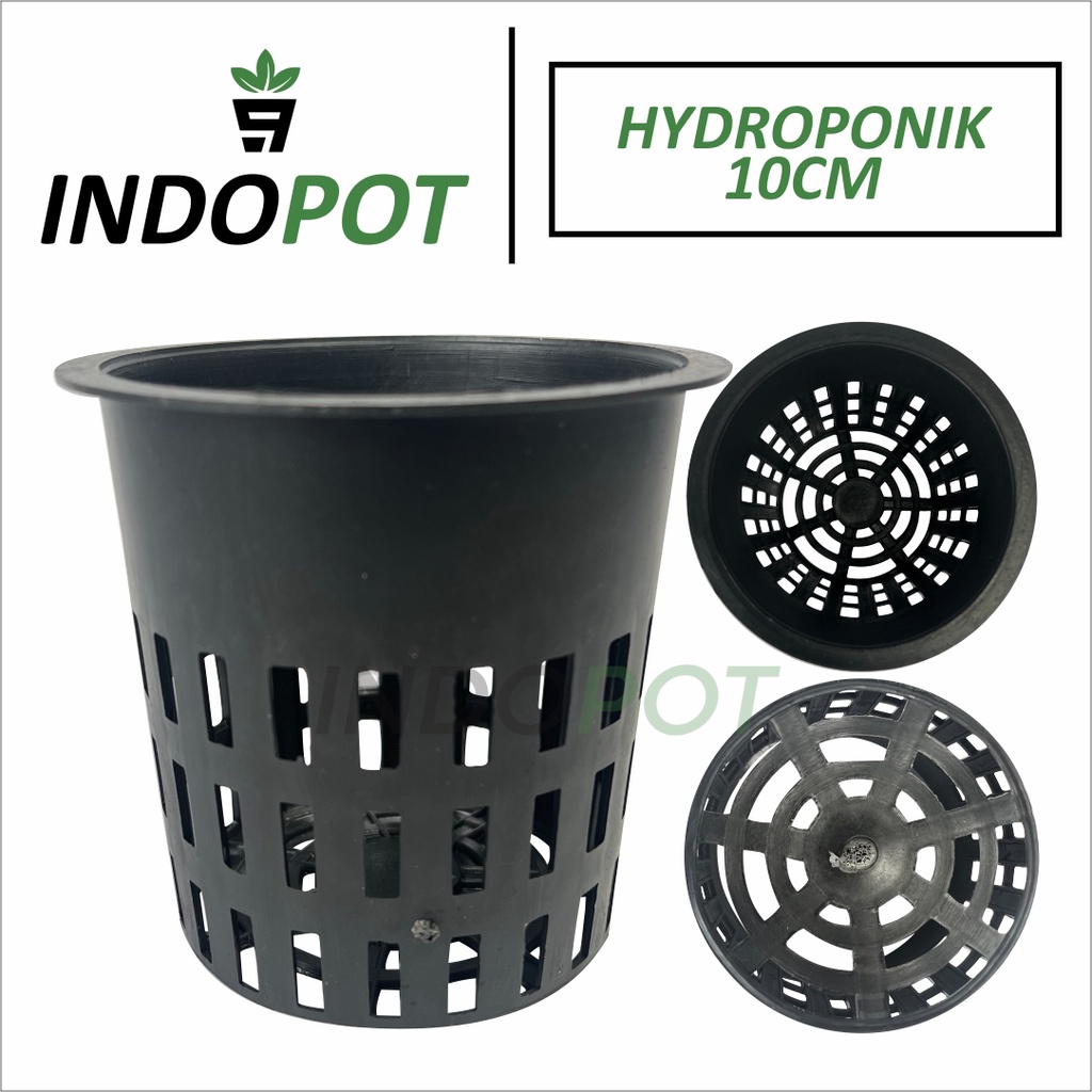 Netpot Hydroponik Ukuran 10 Pot Anggrek Dendrobium Pot Lubang Banyak - NP 10