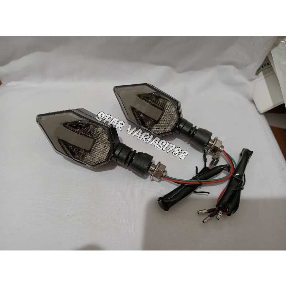 lampu sein sen running LED panah sein panah jumbo riting panah besar vixion ninja cbr rx king xabre vario 150