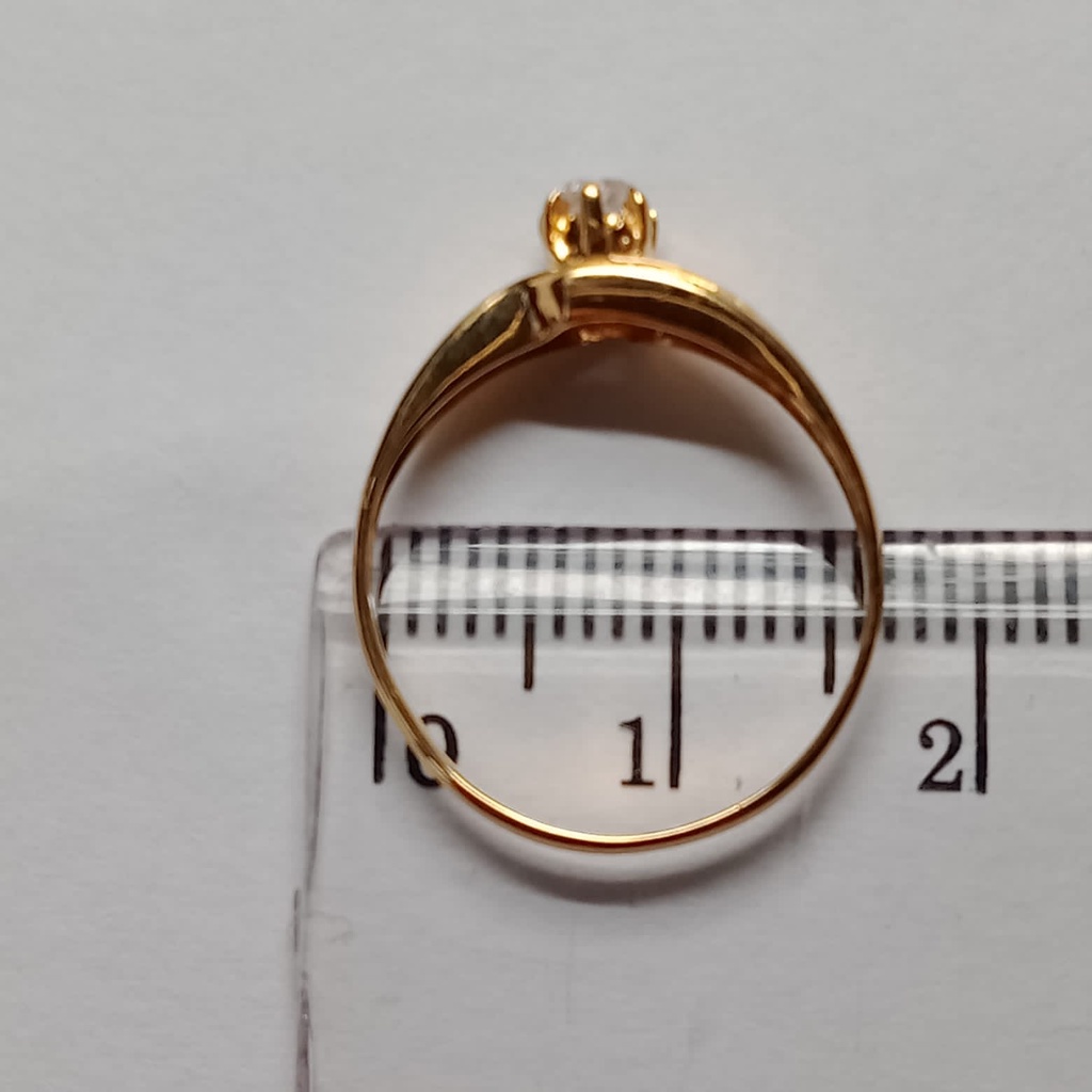 Cincin Emas 17k - 1.3 Gr Kadar 750 - 4362