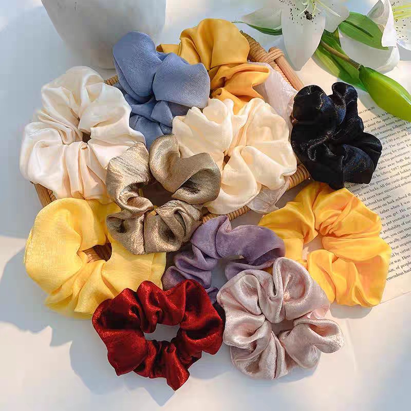 IKAT RAMBUT SCRUNCHIE CEPOL ELASTIS JUMBO BESAR / CEPOL RAMBUT HIJAB KONDE / KUNCIRAN RAMBUT SCRUNCHIE / SCRUNCHIE