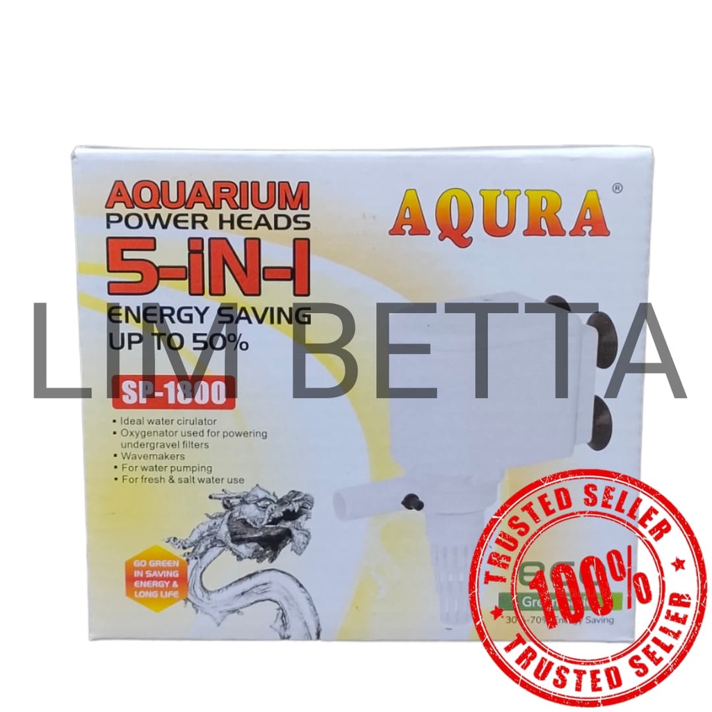 POMPA AQUARIUM AQURA / POWER HEAD AQUARIUM 1200 / 1600 / 1800 / 2600