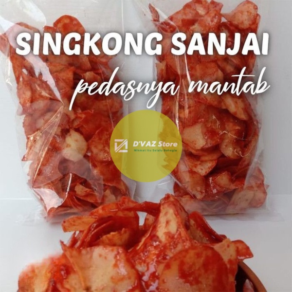 

SINGKONG SANJAI BALADO - BERAT BERSIH 250 GR - SINGKONG BALADO - KERIPIK SINGKONG - KERIPIK KILOAN