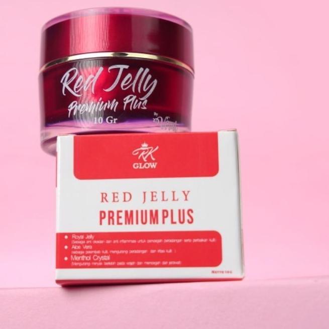 ♔ RED JELLY PREMIUM / RED JELLY RK GLOW  ORIGINAL 100% / RED JELLY RK GLOW / RK GLOW ✽