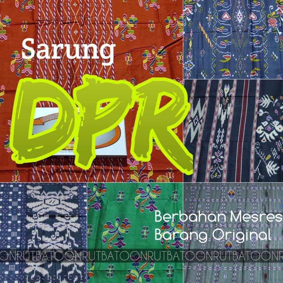 SARUNG DPR ORIGINAL MOTIF LAMIRI MGT BAHAN MESRES ASLI [KTB.23Fe23ᴴ]