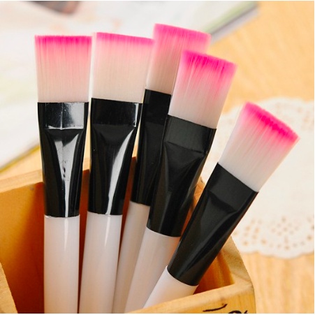 Kuas Masker 1 PC / Make Up Brush / Kuas Wajah / Kuas Make Up / Kuas Bulu Pink / Brush