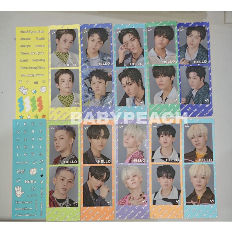 TREASURE HELLO OFFICIAL MD - PHOTO STICKER SHARING