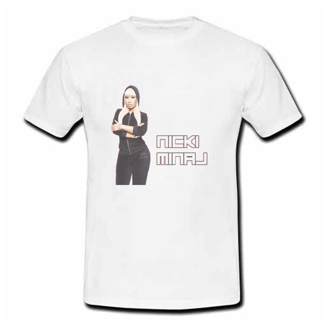 Kaos Nicki Minaj Tshirt Cotton Casual