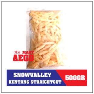 

Snowvalley - kentang goreng 500gr straightcut murah bandung