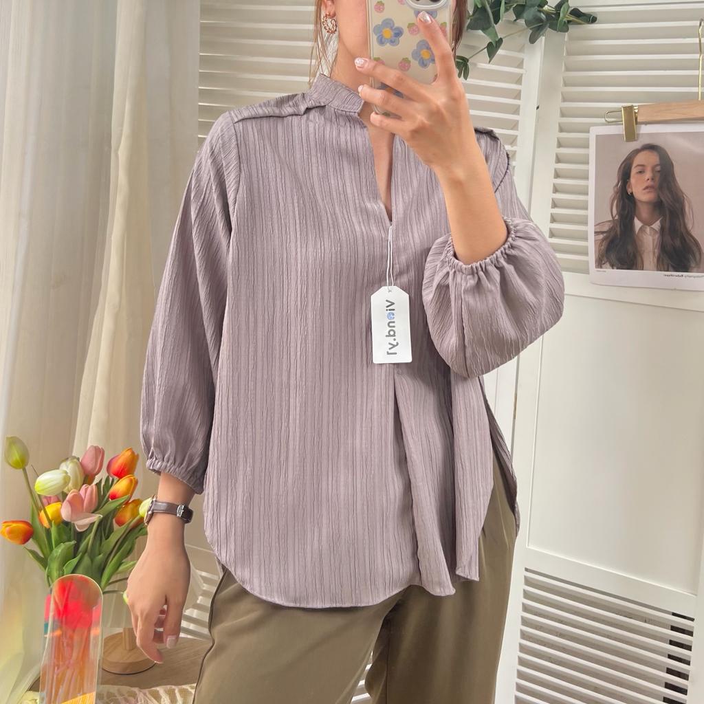 kemeja wanita / atasan wanita / blouse korea 123