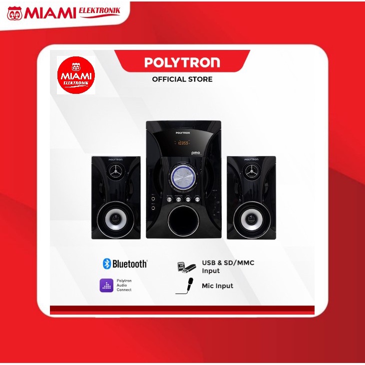 POLYTRON Multimedia Speaker PMA 9525 /B / PMA9525