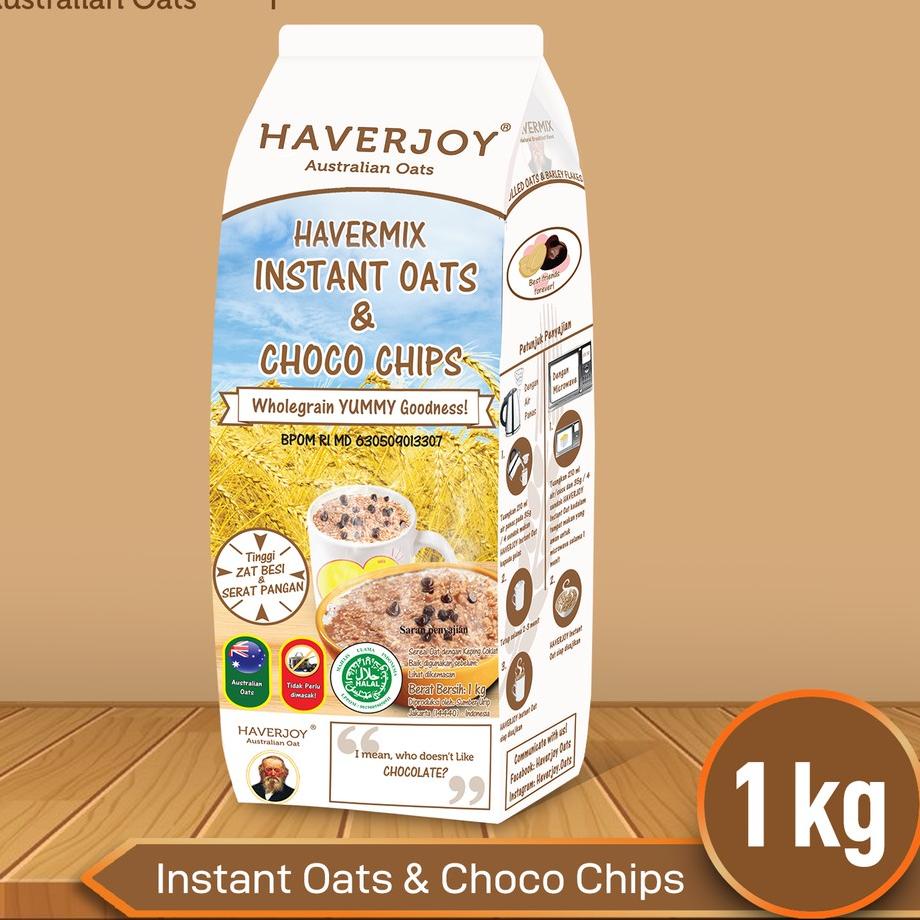 

Yuk di order Havermix Instant Oats & Choco Chips 1 kg