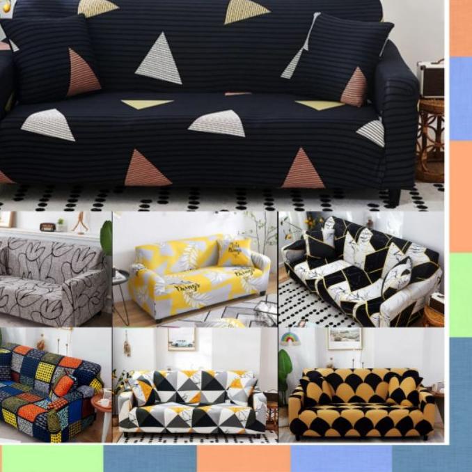 ♂ RELOAD SARUNG SOFA SEATER ELASTIS KURSI SOFA COVER SOFA 1 2 3 4 SEATER SIDUT SIKU KURSI RUANG TAMU