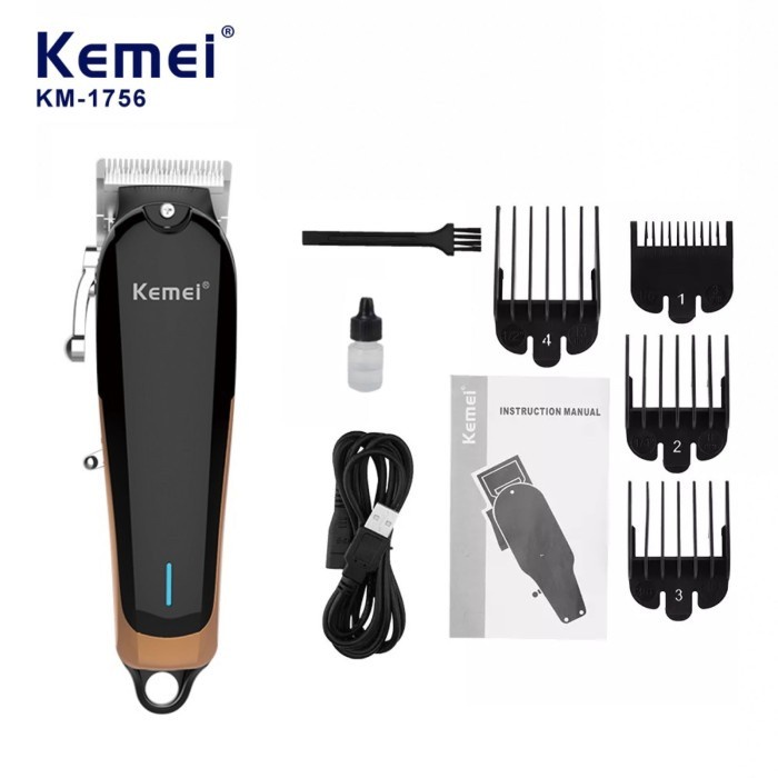 COD MESIN CUKUR RAMBUT HAIR CLIPPER KEMEI KM-1756 CUKURAN KEMEI PROFESIOONAL HAIR CLIPPER ELEKTRIK KM-1756