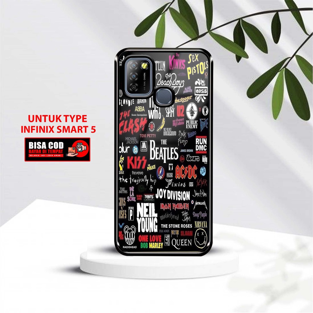 Case Infinix Smart 5 Smart 6 Ram 3 Terbaru [ Motif STIKER ] Softcase 2D Glossy Infinix Smart 6 Ram 3