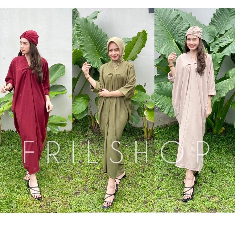 HARGA BERSAHABAT KAFTAN TERLARIS KAFTAN POLOS / KAFTAN WANITA / GAMIS KAFTAN / KAFTAN TERMURAH / KAF