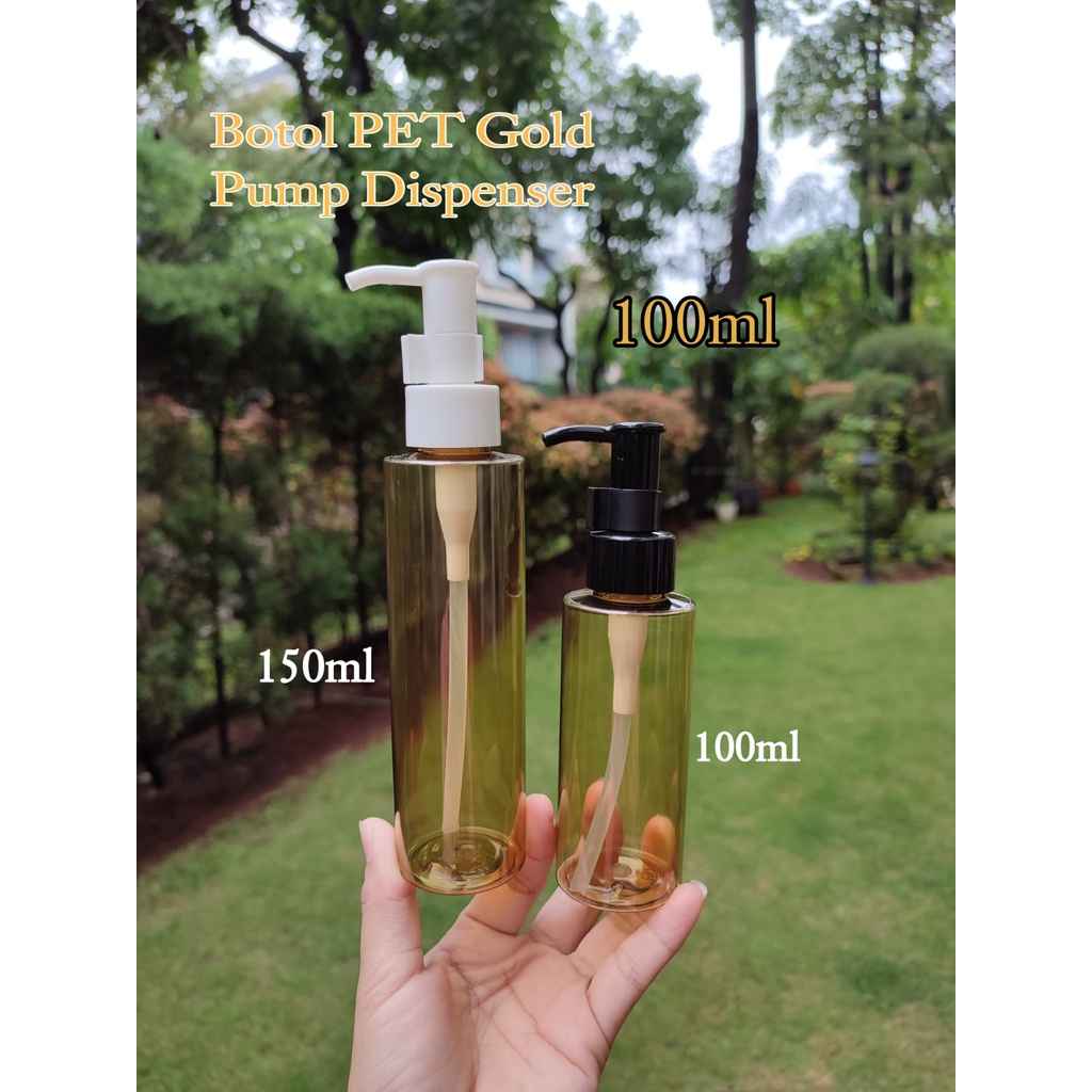 Botol Kosong Plastik Pump 100ml Botol Lotion Botol Pump Gel Botol Sabun Mandi Botol Plastik Body was