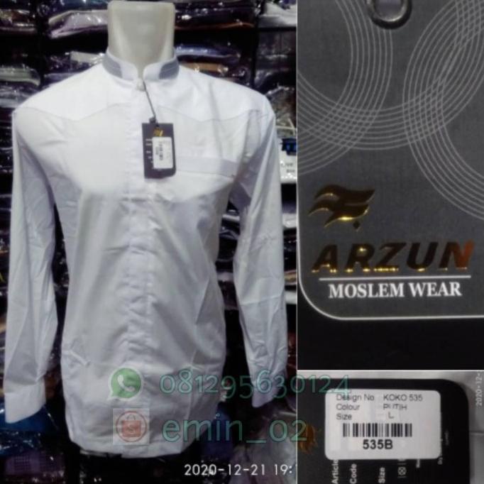 BAYAR DITEMPAT koko Arzun by HWD /BAJU KOKO PRIA/BAJU KOKO DEWASA/BAJU KOKO ANAK/BAJU KOKO LENGAN PA