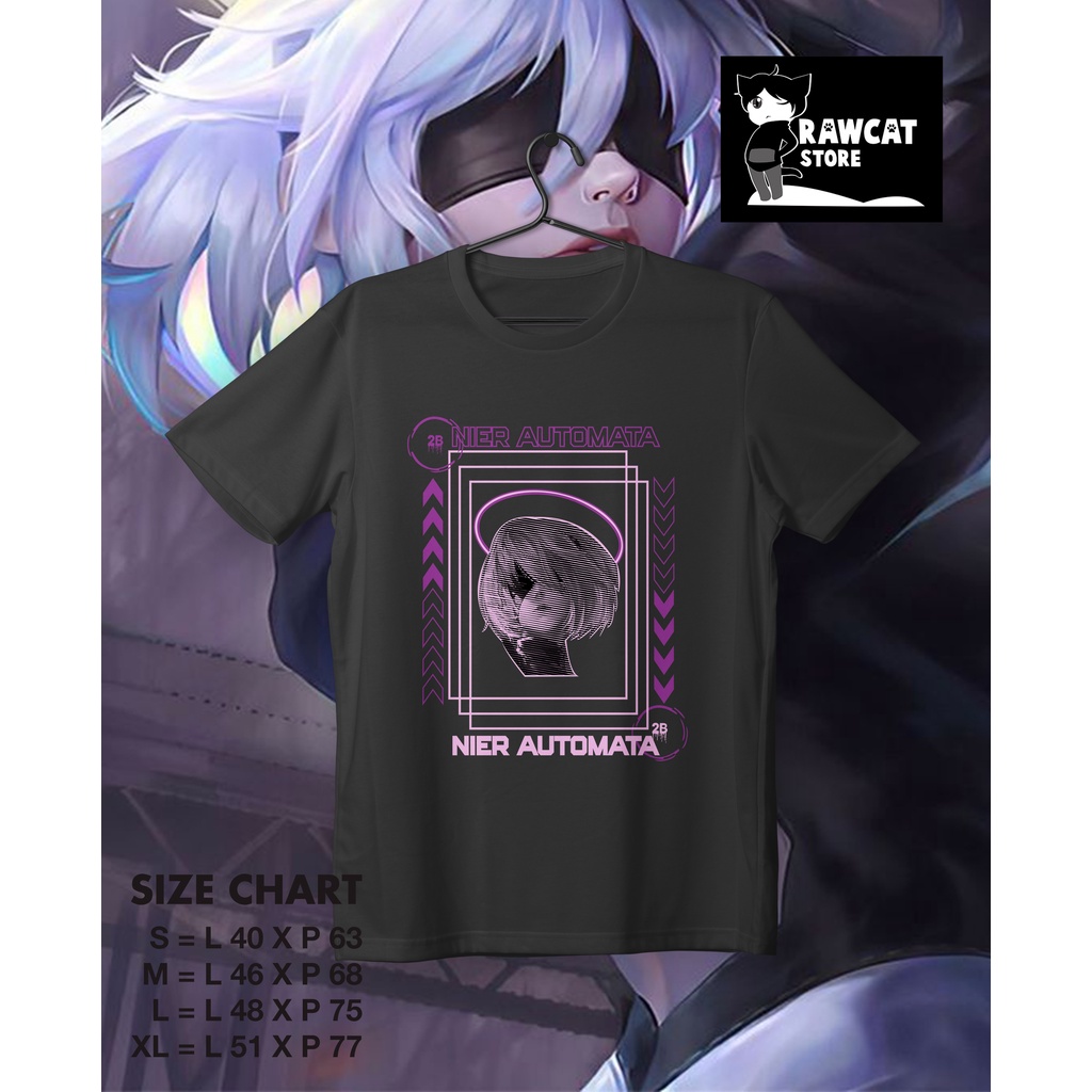 kaos anime - nier automata 2B