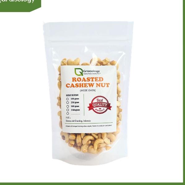 

New Trend Roasted Cashew Nut / Kacang Mede Oven Pure Original Sehat (250 gram) by Granology
