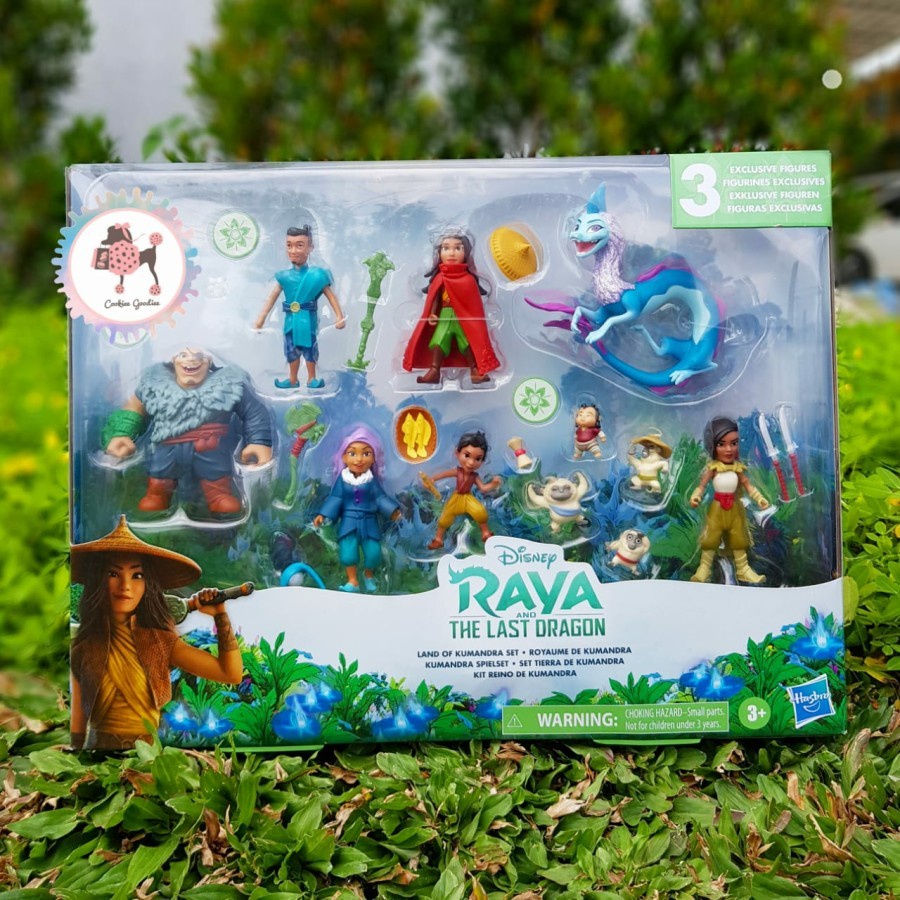 Disney R4y4 and The Last Dragon Land of Kumandra Set