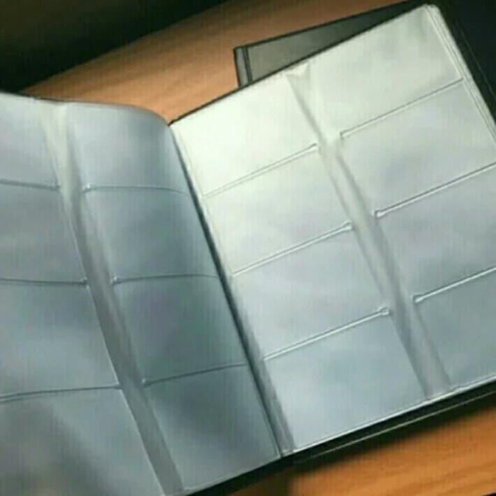 

Album Kartu Nama 288 Cards Organizer Name Card Holder Buku Star Seller
