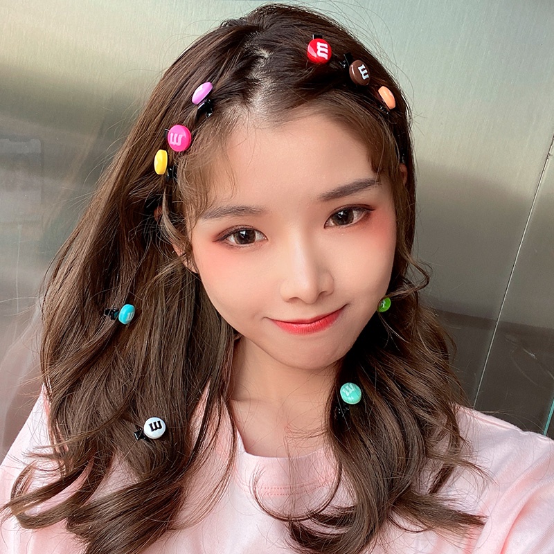 Jepit Rambut Mini Bentuk Coklat m Lucu Jepit Rambut Mini Lucu