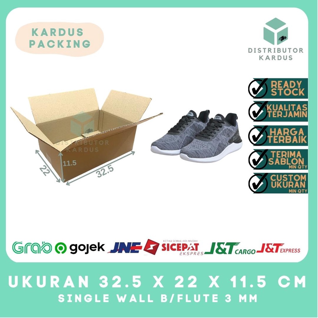

Kardus Box Karton Packing 32.5x22x11.5 MURAH