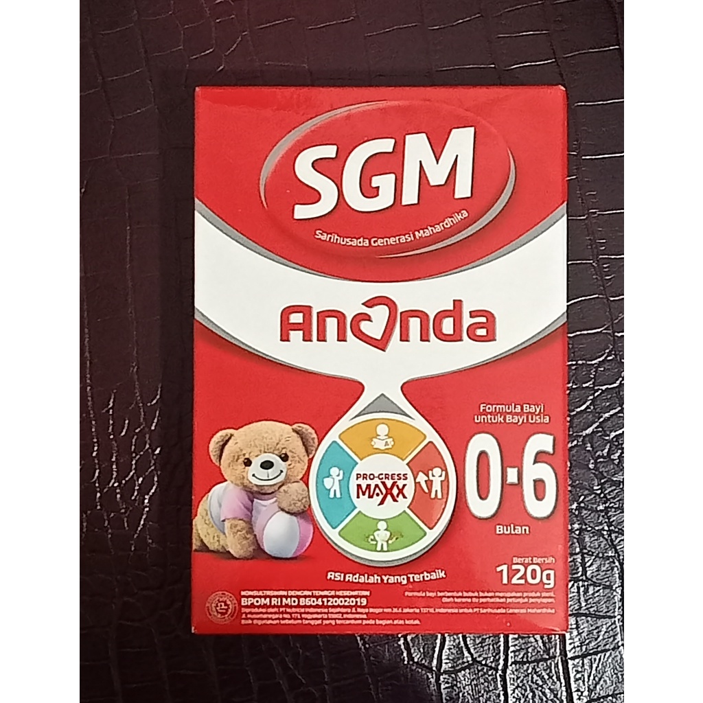 SGM ananda 0-6 bulan 120 gram