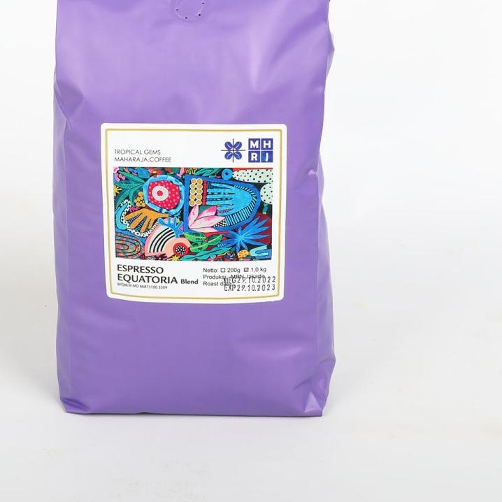 

❆ Espresso EQuatoria Blend 2/3 Arabica & Robusta Business Pack - Americano , Cappuccino , Cafe Latte ✻
