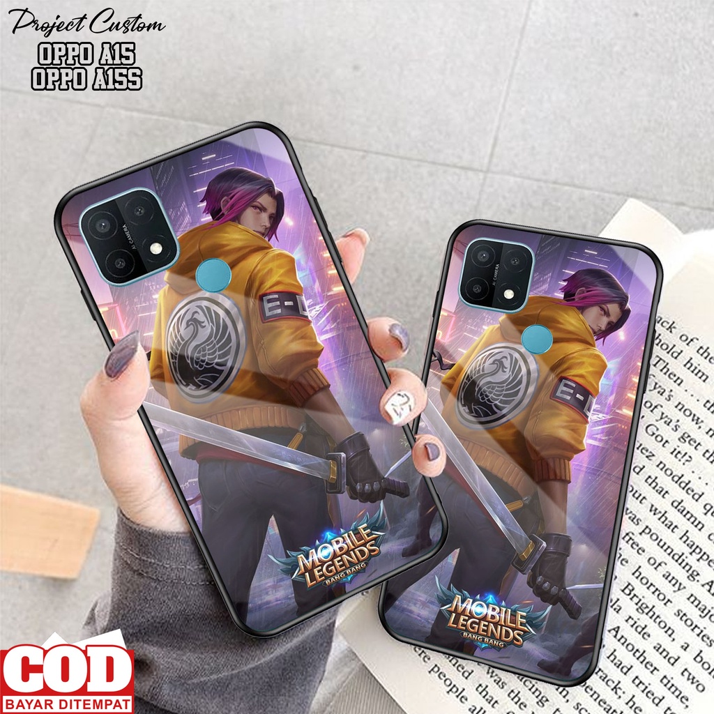Case OPPO A15 / OPPO A15S - Casing OPPO A15S / OPPO A15 Terbaru [ MOBA-03 ] Kesing OPPO A15 - Siliko