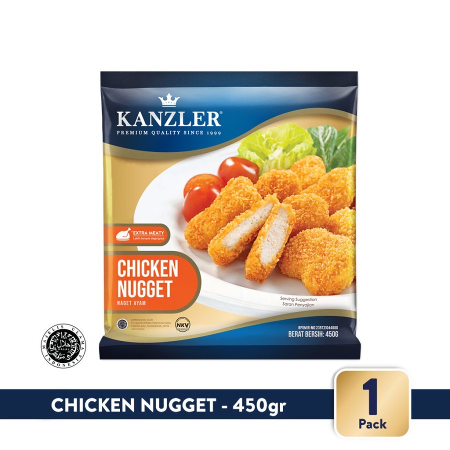 

Kanzler Chicken Nugget 450gr