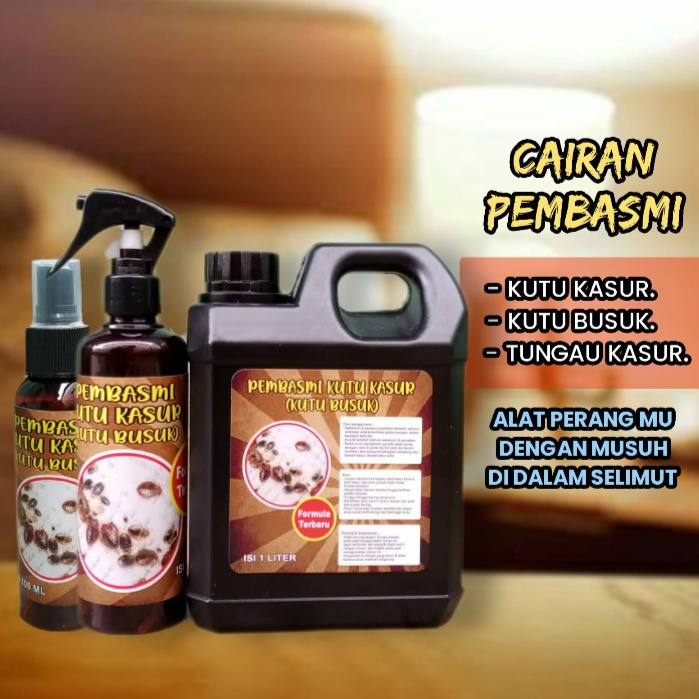 Pembasmi Anti Kutu Kasur / Kutu Busuk / Tungau Kasur