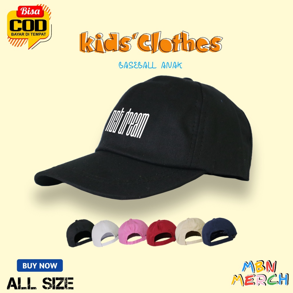 topi baseball anak anak KPop Nct dream bisbol besbol