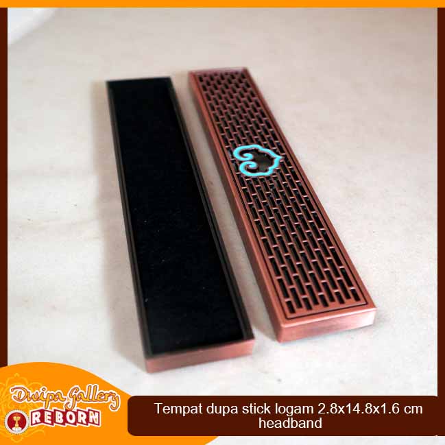 Hio Lo Tempat Bakar Dupa Incense Burner Logam Headband